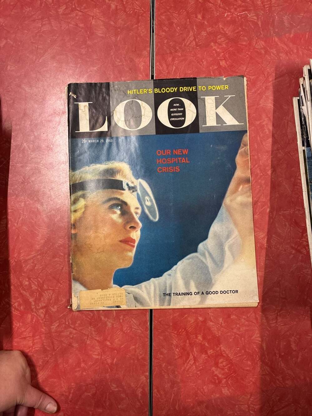 Look Magazine March 29 1960 Hospital Crisis Hitler's Drive to Power